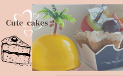 見た目買い👀可愛いケーキ頂きました💕